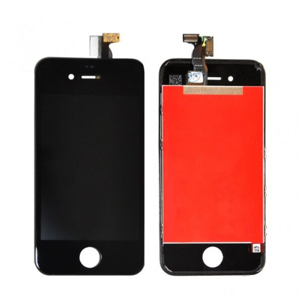 VITRE TACTILE + ECRAN LCD RETINA SUR CHASSIS IPHONE 4S NOIR + OUTILS