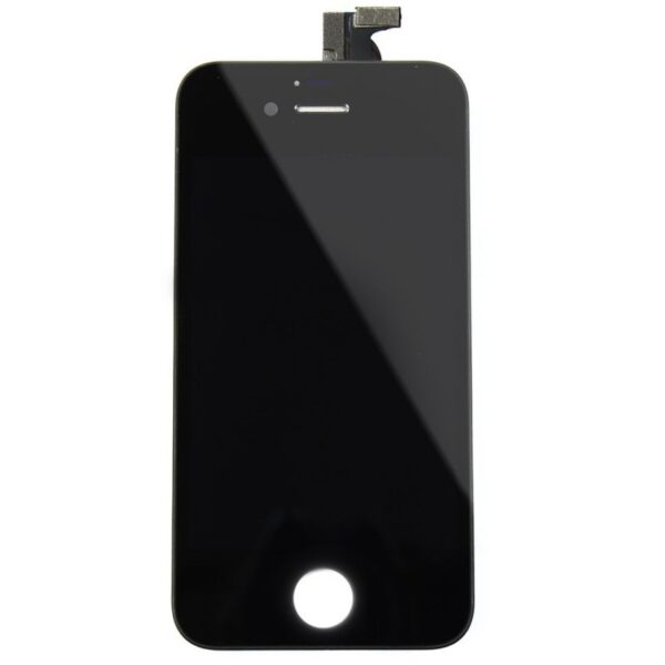 VITRE TACTILE + ECRAN LCD RETINA SUR CHASSIS IPHONE 4S NOIR + OUTILS