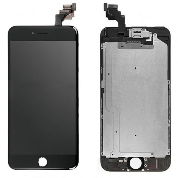 BLOC COMPLET TOUT ASSEMBLÉ VITRE TACTILE + ECRAN LCD IPHONE 6 PLUS NOIR