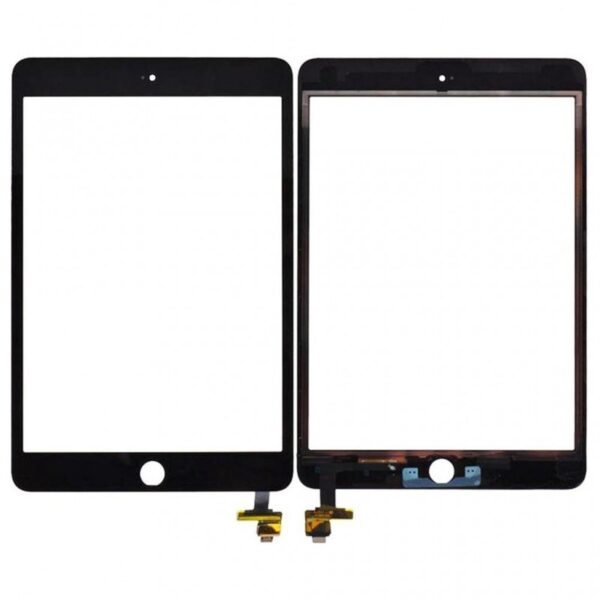 VITRE ECRAN TACTILE COMPLÈTE POUR IPAD MINI 3 NOIR + OUTILS + ADHÉSIF