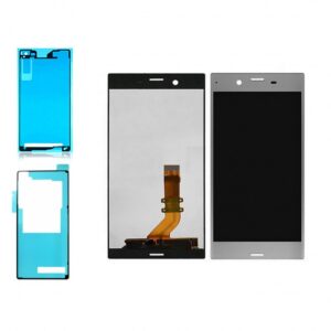 D'origine Ecran LCD Tactile Pour Sony Xperia XZ F8331 F8332 ARGENT + ADHESIF