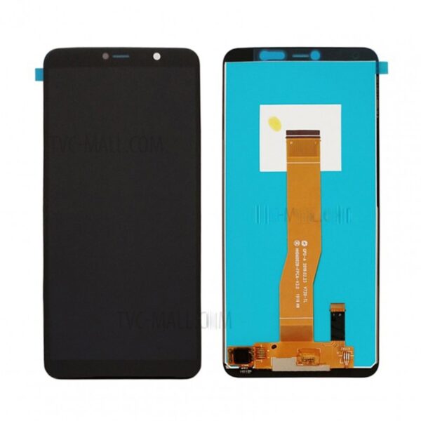 Ecran LCD + Vitre Tactile pour Wiko Y80 Noir + OUTILS + COLLE