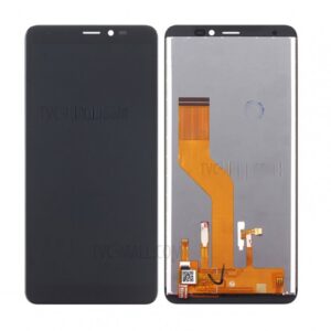 Ecran LCD + Vitre Tactile pour Wiko Y60 Noir + OUTILS + COLLE