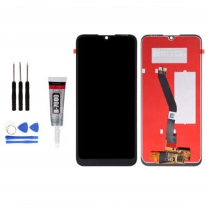 Ecran LCD + Tactile Huawei Y6 2019 / Y6 Pro 2019 Noir MRD-LX1 / MRD-LX1N + COLLE