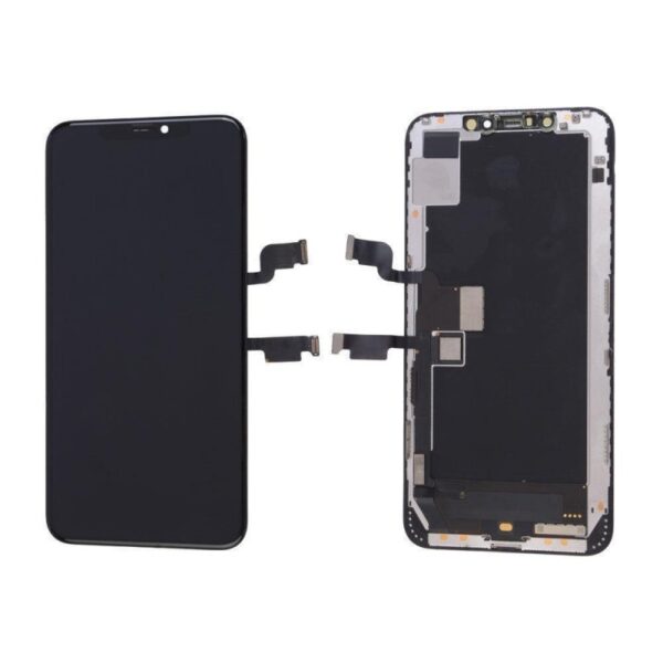 ECRAN OLED POUR IPHONE XS MAX VITRE TACTILE SUR CHASSIS TOUT ASSEMBLE + OUTILS