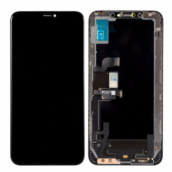 ECRAN OLED POUR IPHONE XS MAX VITRE TACTILE SUR CHASSIS TOUT ASSEMBLE + OUTILS