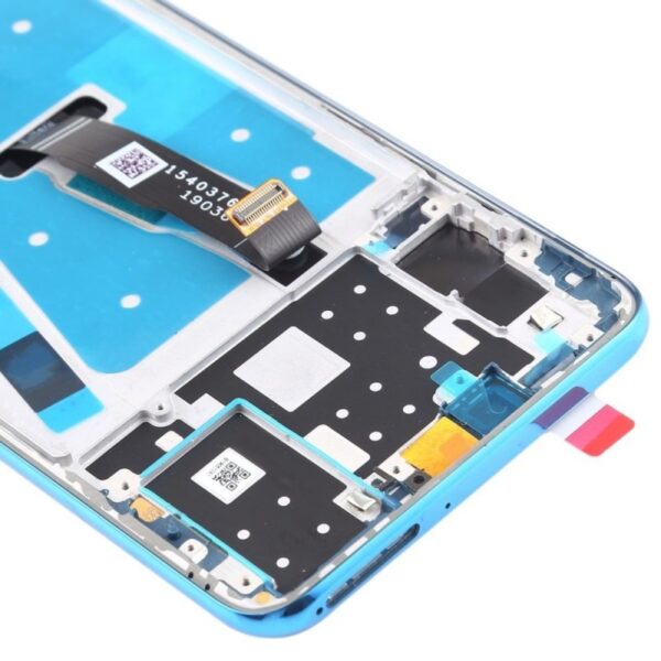 Ecran Complet Avec Frame Huawei P30 LITE BLEU + Chassis + COLLE + Outils