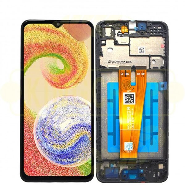 ECRAN COMPLET avec CHASSIS pour SAMSUNG GALAXY A04 SM-A045F OUTILS + COLLE