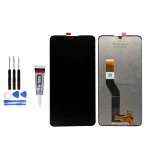 Ecran LCD + Vitre Tactile pour Wiko Y82 Noir + OUTILS + COLLE