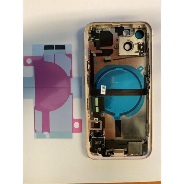 Chassis complet remplacement pour iPhone 13 ROSE + COLLE